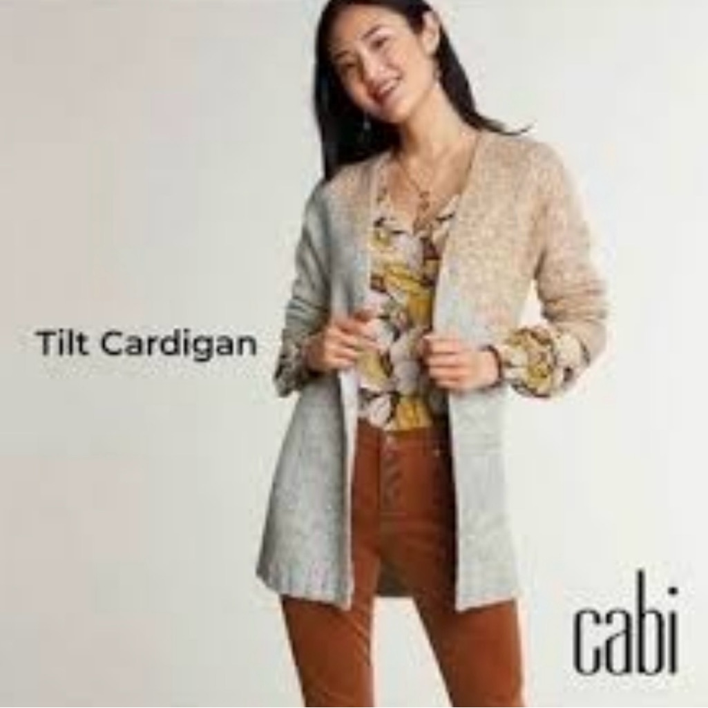 Cabi Tilt Cardigan Style 3886 Small
